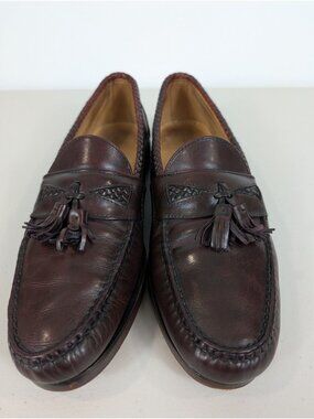 Allen Edmonds Maxfield leather brown loafer's men's size 12B